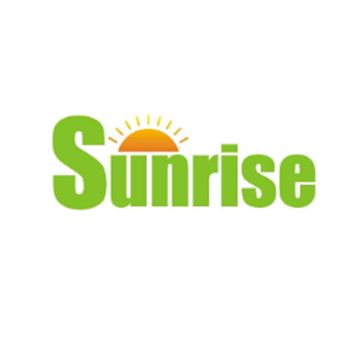 商标文字sunrise商标注册号 57143317,商标申请人深圳市旭日伟光科技