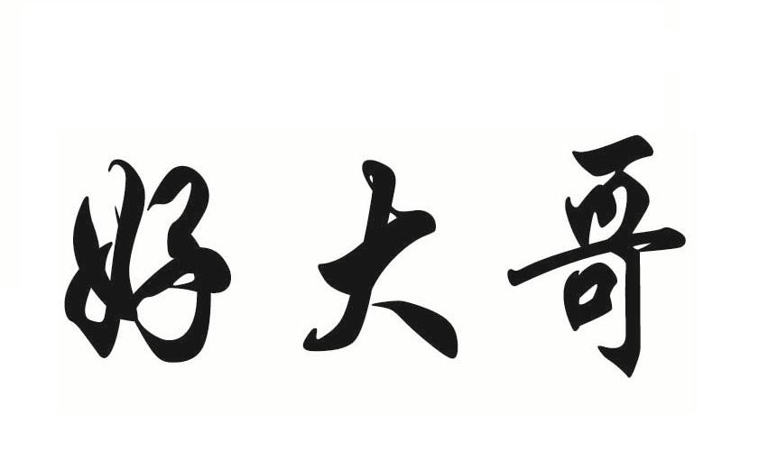 商标文字好大哥商标注册号 48925581,商标申请人宁波兰鑫服饰有限公司