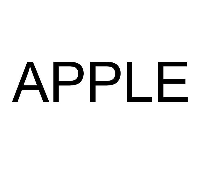 APPLE商标标样