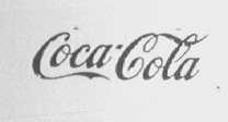 COCA-COLA商标标样
