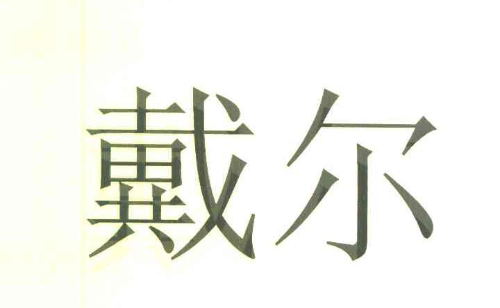 戴尔商标标样