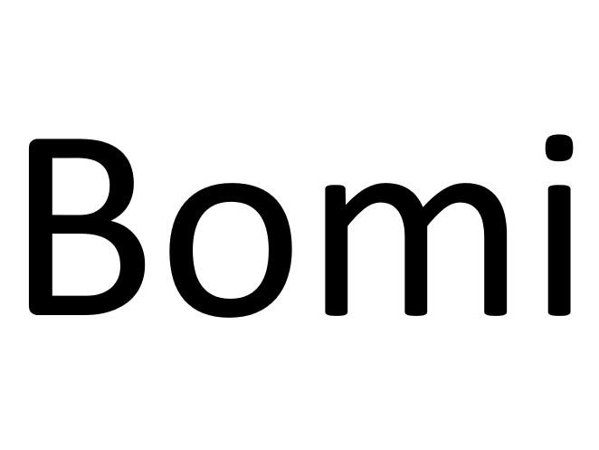 商标文字bomi商标注册号 55951188,商标申请人前田集团有限公司的商标