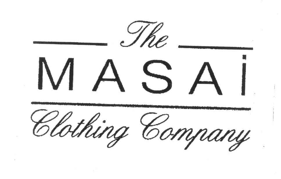 商標文字the masai clothing company商標註冊號 8222492,商標申請人