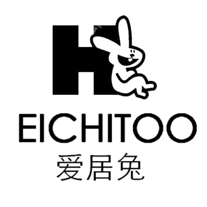 商标文字爱居兔 h eichitoo商标注册号 28856185,商标申请人江阴爱居