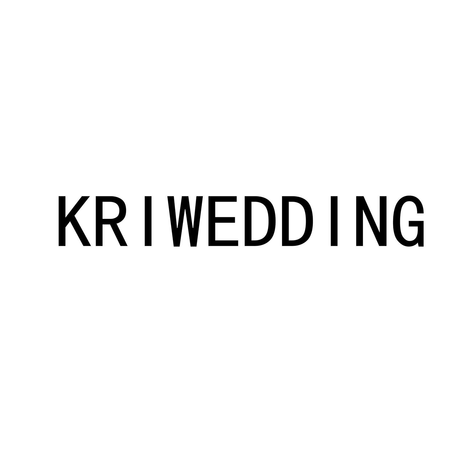 转让商标-KRIWEDDING