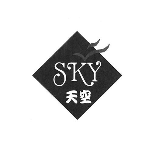 商标文字天空 sky商标注册号 7064350,商标申请人中山合适生活用品