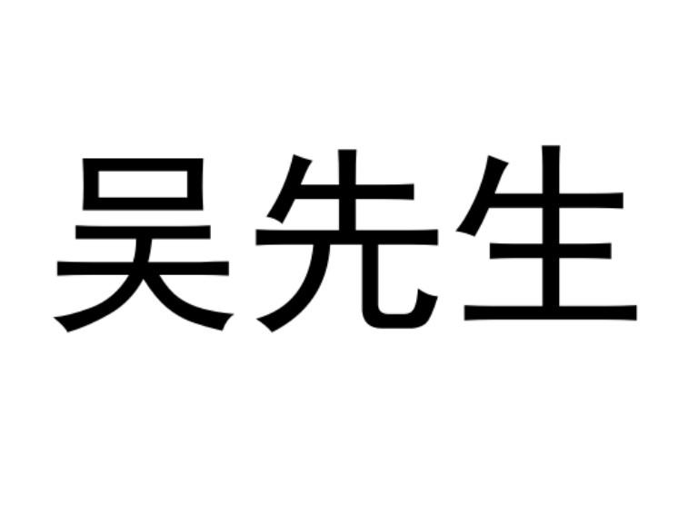 商标文字吴先生商标注册号 60533936,商标申请人上海玛拓网络科技有限