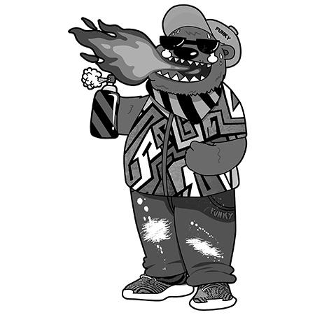 商标文字funky商标注册号 47818402,商标申请人阿纳亚克61皮萨尔的