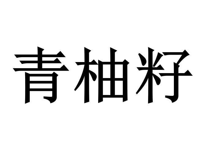 商標文字青柚籽商標註冊號 52805623,商標申請人湖北青柚籽教育科技