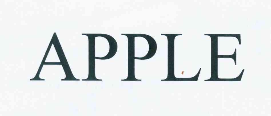 APPLE商标标样